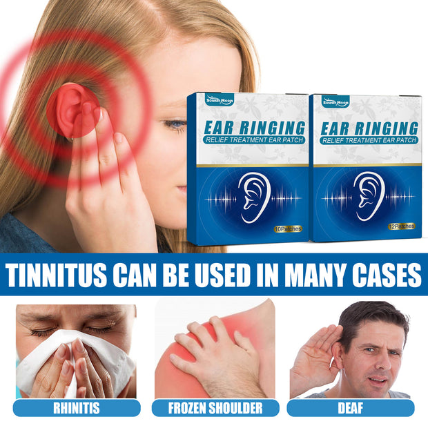 Tinnitus Stickers Relieve Tinnitus Ear Discomfort Hearing Impairment Stickers Ear Kang Stickers Auricular Point Sticker